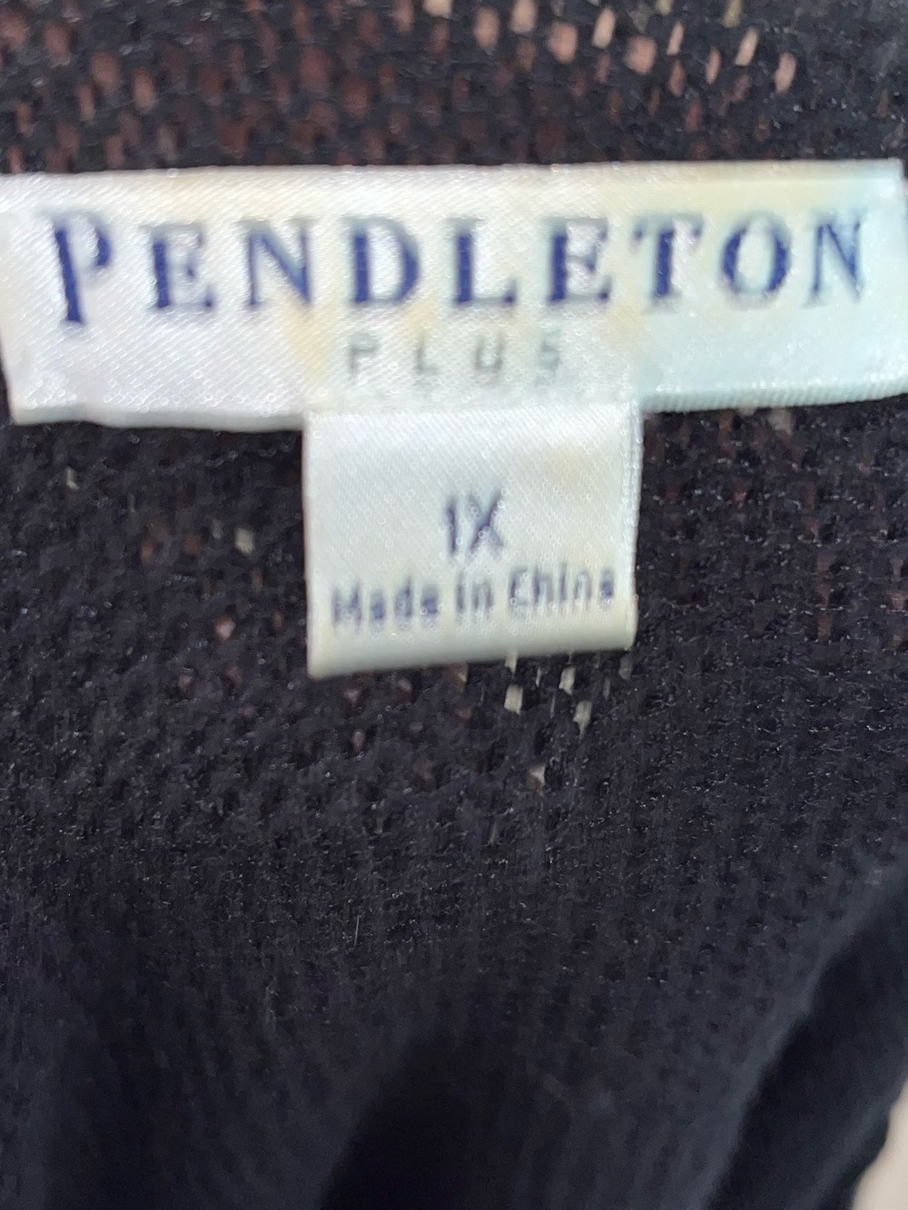 Pendleton Black V-Neck Button Cardigan - Picture 2 of 2
